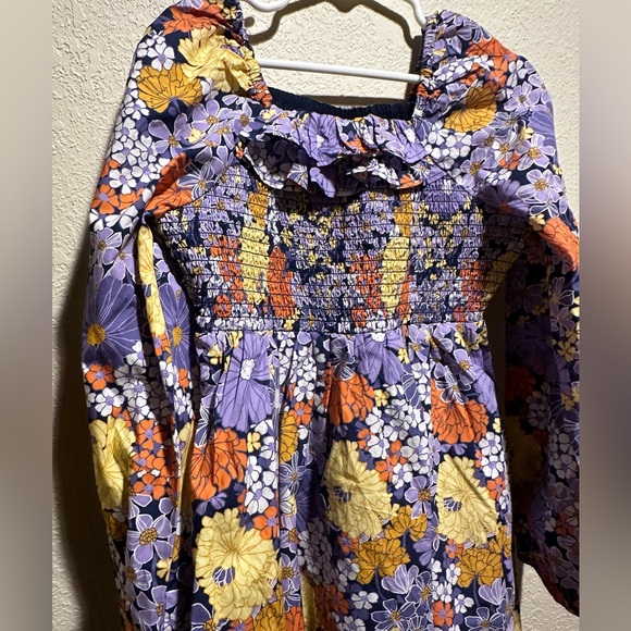 Crewcuts Floral Smocked Ruffle Dress - Picture 2 of 6